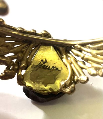 Isabelle FAURE (XXe)
Bracelet manchette rigide...