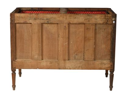 COMMODE pantalonnière marquetée toutes faces...
