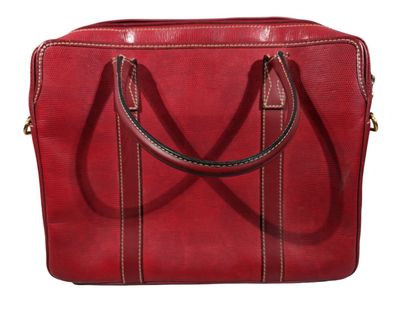 LANCEL
Sacoche porte-documents en cuir façon...