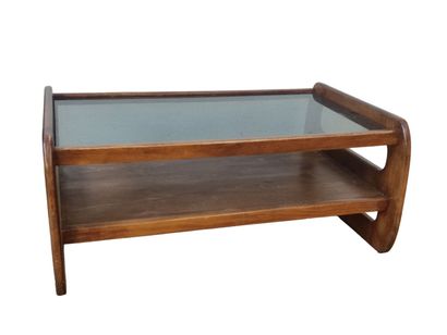 MOCHOLI
Table basse en hêtre à plateaux supérieur...