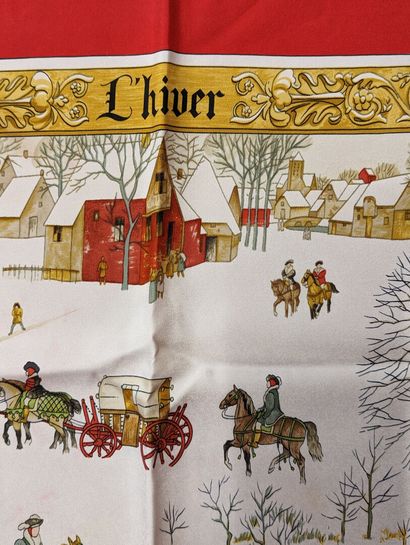 HERMES à Paris
Carré en twill de soie imprimée...