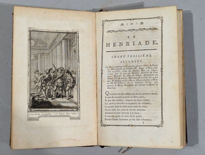 VOLTAIRE. 
La Henriade, divers poèmes et...