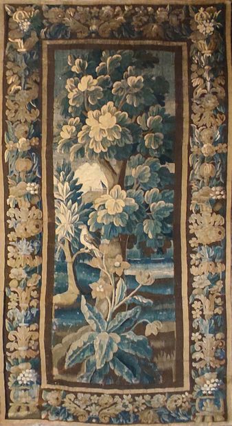 AUBUSSON
Tapisserie en laine à décor d'un...