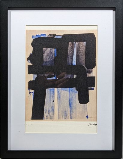 Pierre SOULAGES (1919-2022), d'après. 
