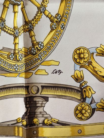 HERMES à Paris
Carré en twill de soie imprimée...