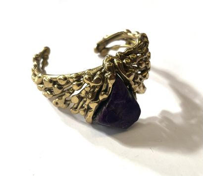 Isabelle FAURE (XXe)
Bracelet manchette rigide...