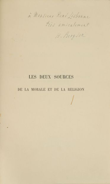 Henri BERGSON 
