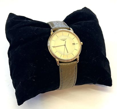 LONGINES
Montre bracelet d'homme en métal...