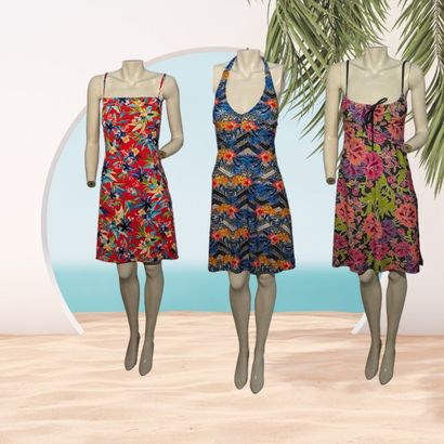 CYELL, CREA et PARADOX
3 robes maillots de...