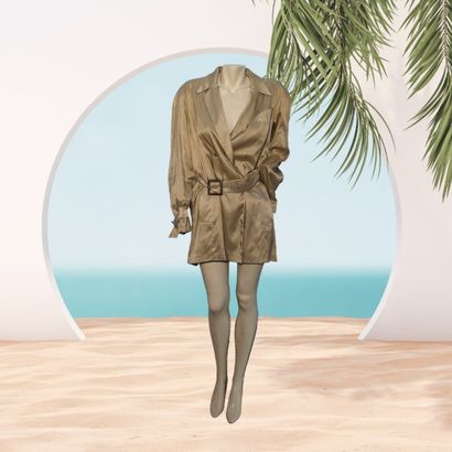 THIERRY MUGLER
Pardessus trench en coton...