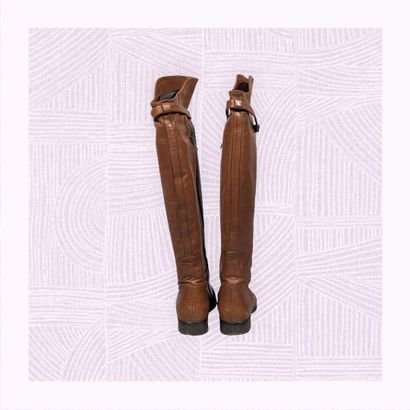VERO CUOIO
Paire de bottes en cuir couleur...