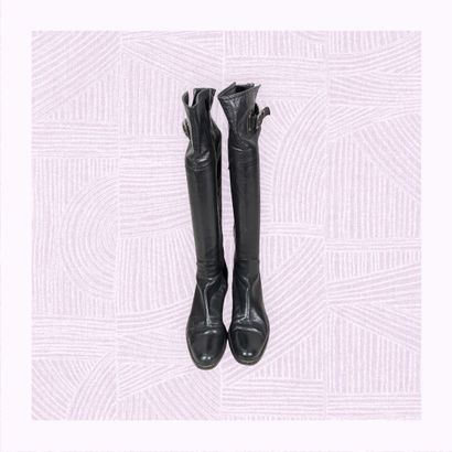 VERO CUOIO
Paire de bottes cuissardes en...