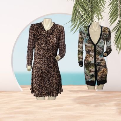 MARC CAIN 
Robe à manches longues en viscose...