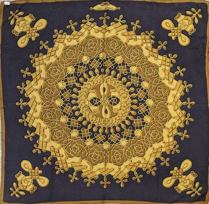 HERMES Paris
Carré en twill de soie modèle...