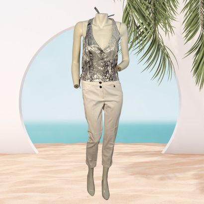 MARC CAIN
Pantalon 7/8 en coton et lycra...
