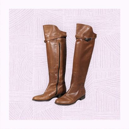 VERO CUOIO
Paire de bottes en cuir couleur...