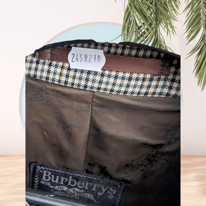 BURBERRYS
Manteau blazer long en laine et...