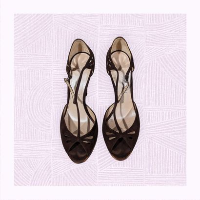 CASADEI 
Paire d'escarpins sur talons aiguilles...