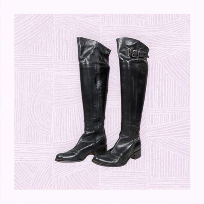 VERO CUOIO
Paire de bottes cuissardes en...