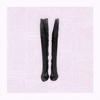 VERO CUOIO
Paire de bottes cuissardes en...