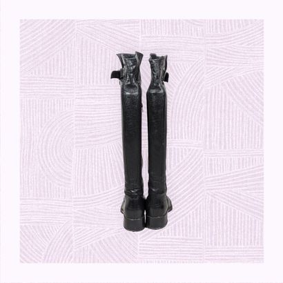 VERO CUOIO
Paire de bottes cuissardes en...