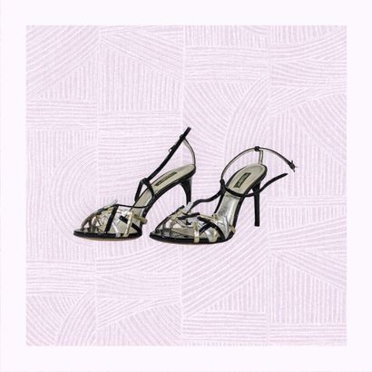 DOLCE AND GABBANA
Paire d'escarpins sur talon...