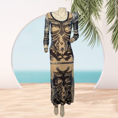 JEAN-PAUL GAULTIER
Robe longue d'été à manches...