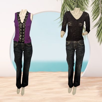JEAN-PAUL GAULTIER 
Ensemble comprenant :...