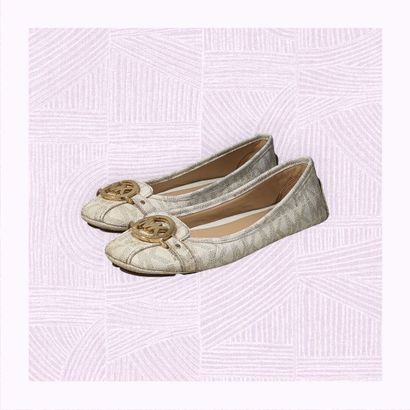 MICHAEL KORS
Paire de ballerines en cuir...