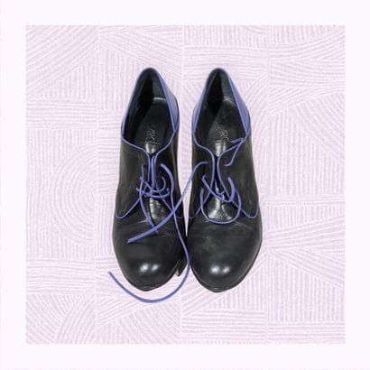 MARC CAIN
Paire d'escarpins lacés vintage...
