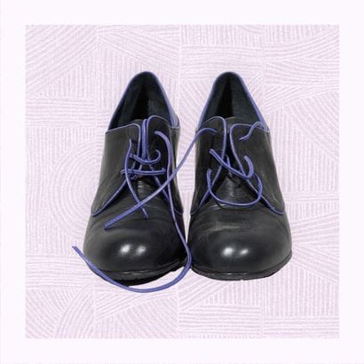 MARC CAIN
Paire d'escarpins lacés vintage...