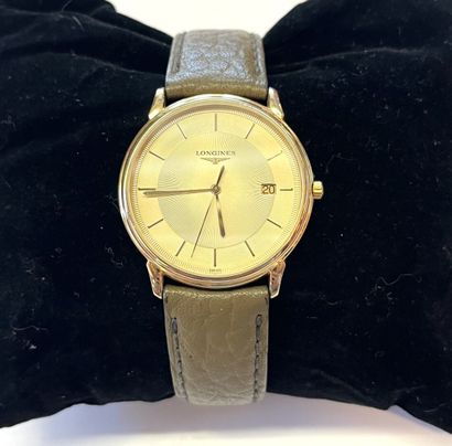 LONGINES
Montre bracelet d'homme en métal...