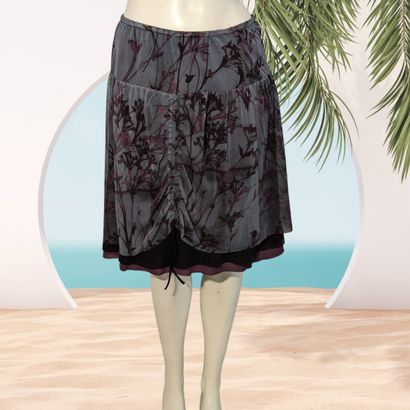 Lot comprenant une robe MALOKA en polyamide...