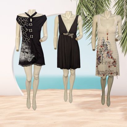 Lot de trois robes :
- RITRATTI, robe en...