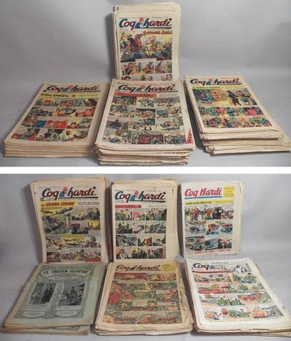 Carton 1: LE COQ HARDI Edition complète hebdomadaire...