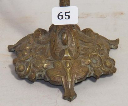 Porte chapeau en laiton