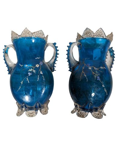 Auguste JEAN (1829-1896)
Paire de vases en...