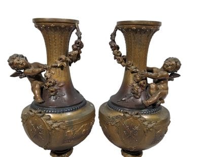 Auguste MOREAU (D'après)
Paire de vases en...