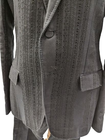 GUCCI
Costume d'homme en coton et soie type...