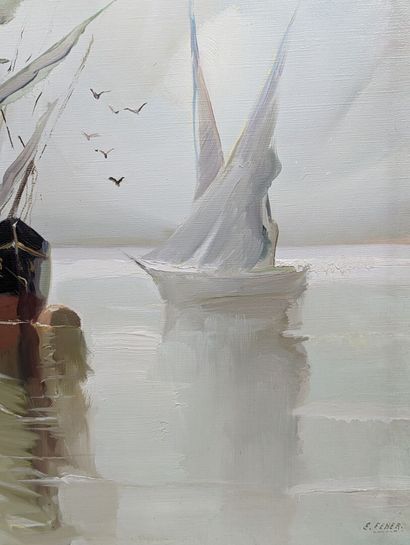 Ennerie-Alexandre FEHER (XXe)
«Navire au...