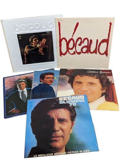 [GILBERT BECAUD]
Réunion de 7 album vinyles...