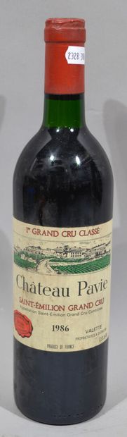 1 bouteille de CHATEAU PAVIE Saint-Emilion...