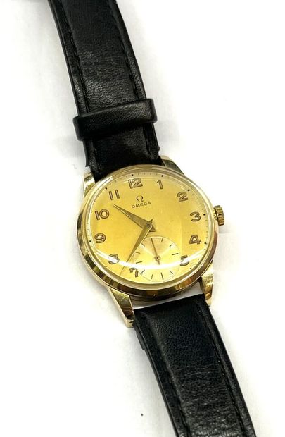 OMEGA, vers 1950
Montre bracelet d'homme...