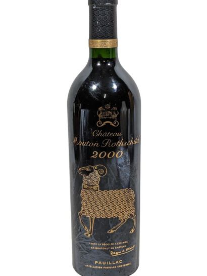1 bouteille de CHATEAU MOUTON ROTHSCHILD...