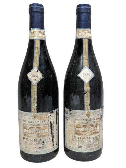 2 bouteilles de POMMARD Bouchard Ainé & fils...