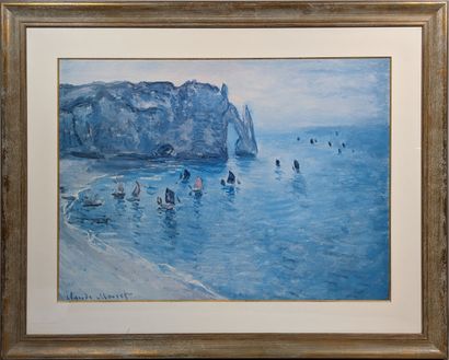 Claude MONET (D'après)

