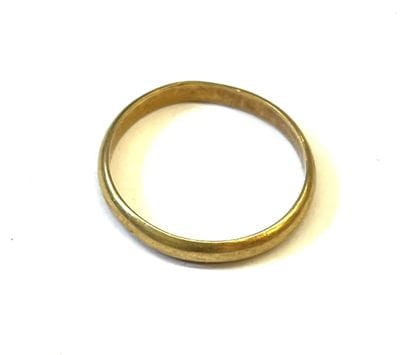 Alliance en or jaune 18 K (750/oo)
TDD 61
Poids...
