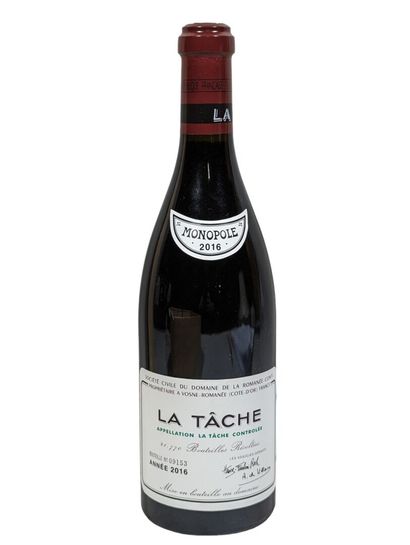 1 bouteille de LA TACHE Domaine de la Romanée-Conti...