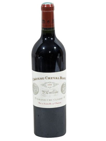 1 bouteille de CHATEAU CHEVAL BLANC 2008