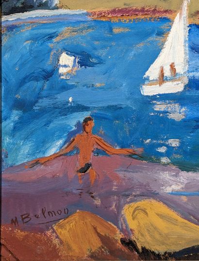 Marie BELMON (active 1930-1976)
«Bord de...